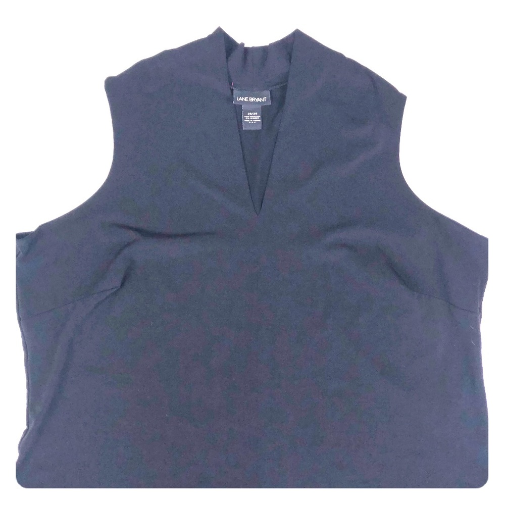Lane Bryant Black Sleeveless shirt